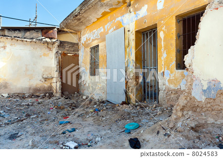 Destroyed house Destroyed house 8024583