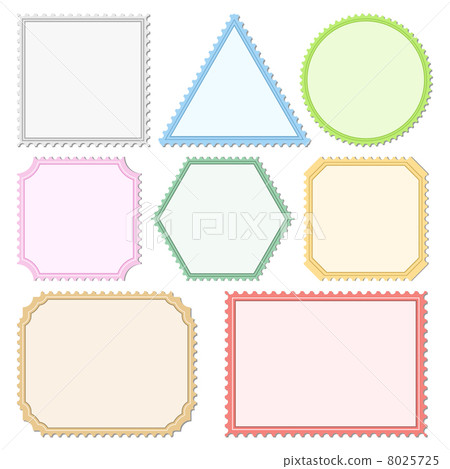 Color Postage Stamps 8025725