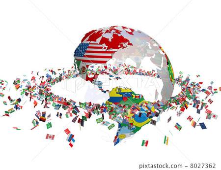 Flag Earth Flag Earth 8027362