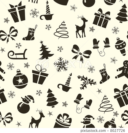 Christmas Seamless Pattern 8027726