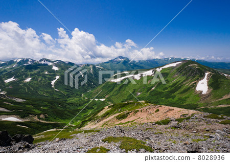 Kurobe Goro-dake·Sanmata Renkaku·大女兒（北阿爾卑斯山·Washi-dake） 8028936