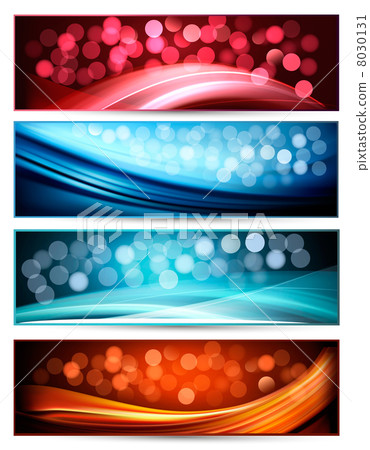 Set of abstract holiday colorful banners. Vector illustration Set of abstract holiday colorful banners. Vector illustration 8030131