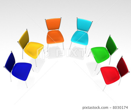 group of chairs costs a half-round group of chairs costs a half-round 8030174