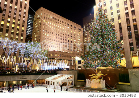 洛克菲勒中心聖誕節 8030498