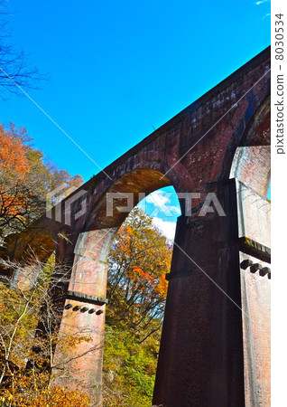 臼井三橋（Megane Bridge）（臼井縣鐵道設施/群馬市松島市松島市） 8030534