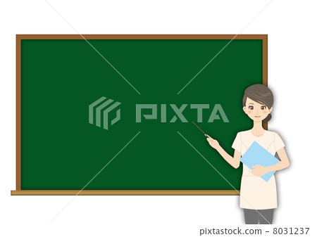 Female blackboard Female blackboard 8031237