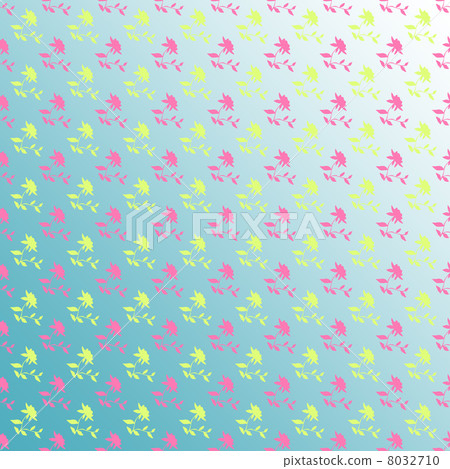 花紋花樣與藍色後面的背景例證 8032710