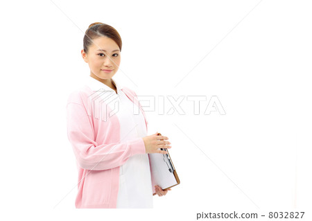 Nurse with chart Nurse with chart 8032827