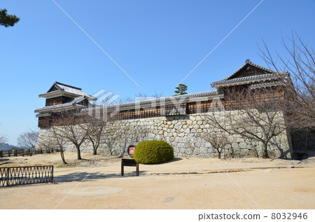 Matsuyama castle drum stick and continuation oar Matsuyama castle drum stick and continuation oar 8032946