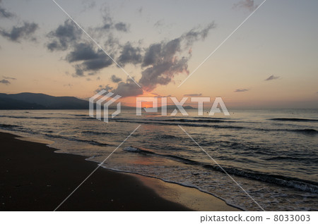 日落在日本海 日落在日本海 8033003