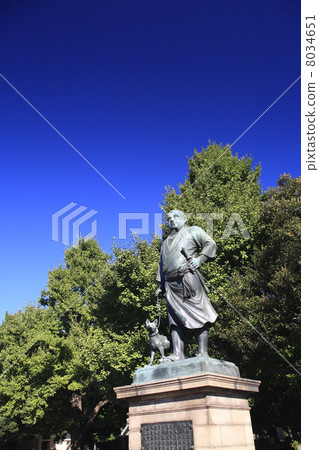 Saigo Takamori statue of Ueno Park, Tokyo 8034651