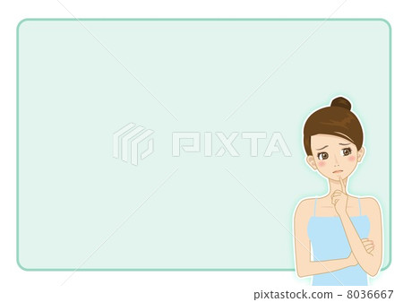 Women suffering from skin care Women suffering from skin care 8036667