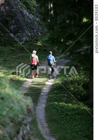 Trekking pair rear view 8039183