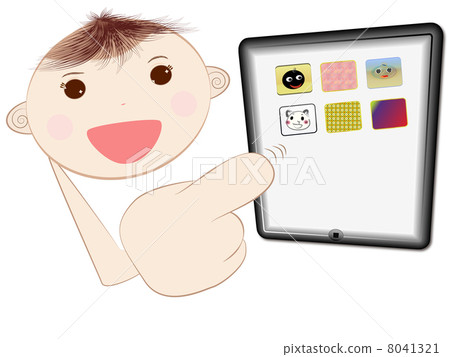 平板電腦和遊戲和學習 平板電腦和遊戲和學習 8041321