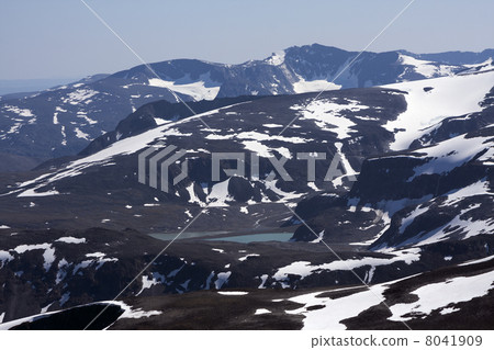 View from the top of mountain Glittertind View from the top of mountain Glittertind 8041909