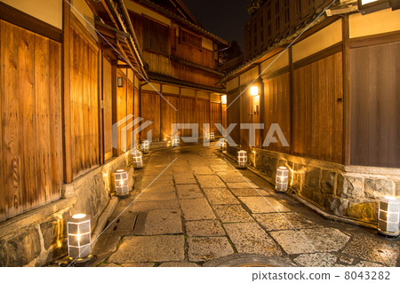 點亮京都東山花燈/石柵欄胡同 8043282