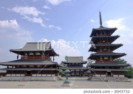 法隆寺 8043732