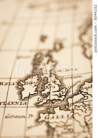 Old world map UK 8044282