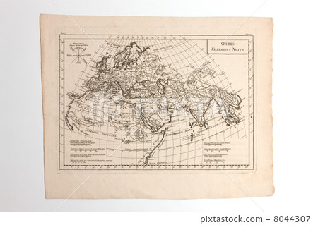 Old world map Europe and Asia Old world map Europe and Asia 8044307