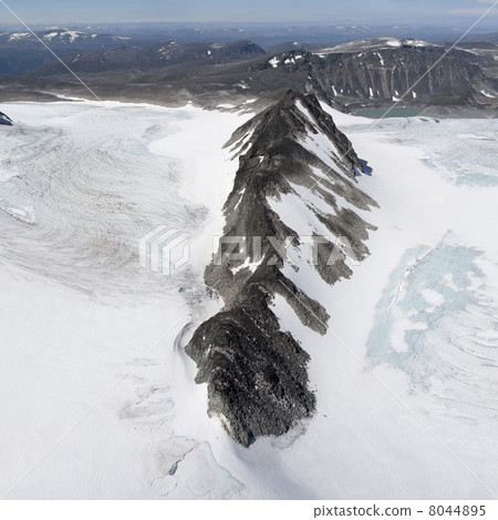 View from the summit of Glittertind mountain (Jotunheimen Nation 8044895
