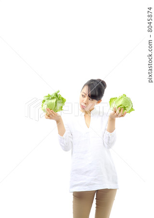 一個女人用生菜 一個女人用生菜 8045874