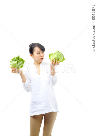 一個女人用生菜 一個女人用生菜 8045875