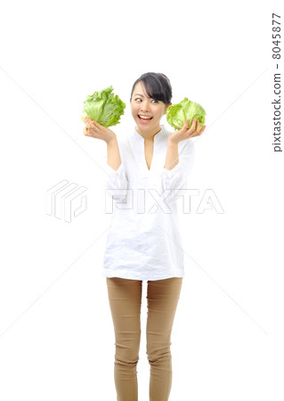 一個女人用生菜 一個女人用生菜 8045877