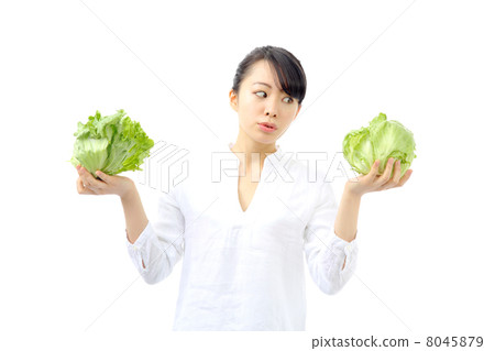 一個女人用生菜 一個女人用生菜 8045879