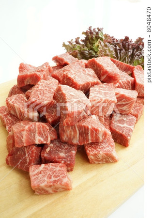 Cow dice steak 8048470