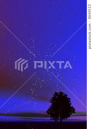 Blue tree art Blue tree art 8049515