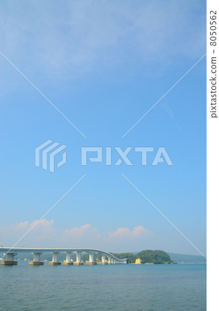 Notojima Bridge/August [Vertical] 8050562