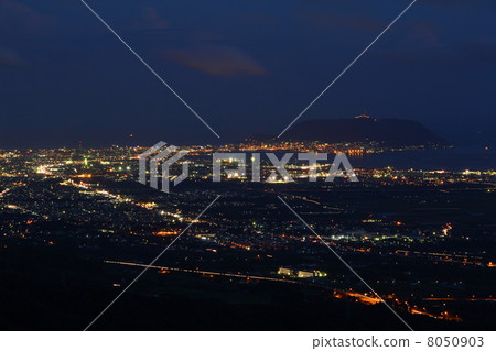 Hakodate back night view 8050903