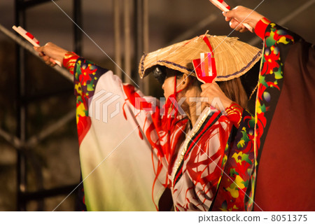 土佐的夏天Yosakoi節日是有趣的Fukagawa Yosakoi 2013全國錦標賽高知城遺址 8051375