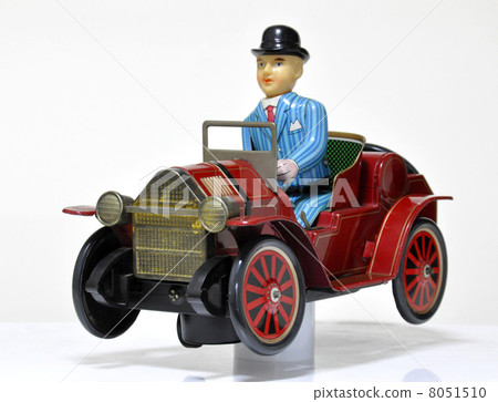 紳士的經典汽車鐵皮玩具 8051510