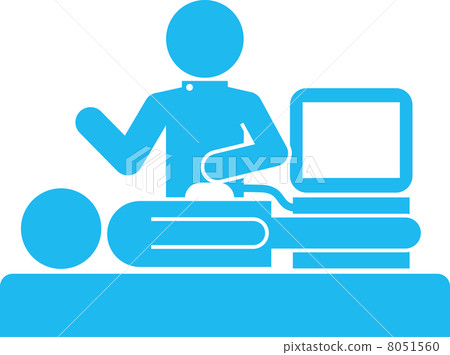Pictogram of abdominal ultrasonography 8051560
