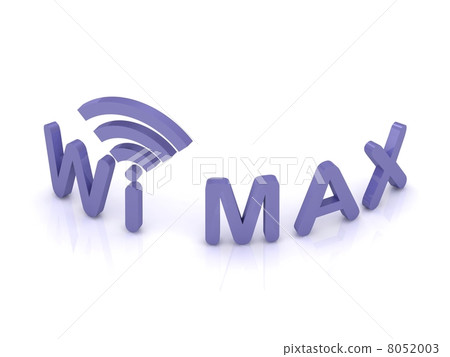 abstract Wi MAX logo 8052003