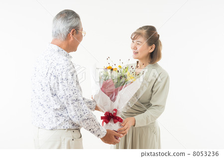高級夫婦（花束） 8053236