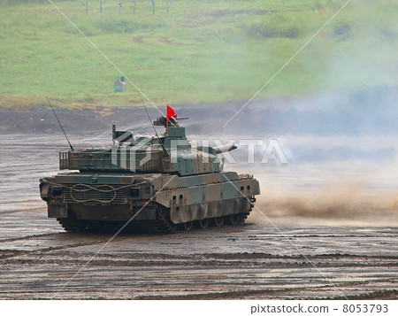 2013 Fuji general fire exercise "10 type tank" 8053793