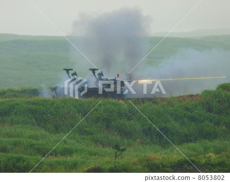 2013 Fuji general fire exercise "87 self-propelled aircraft gun" 8053802