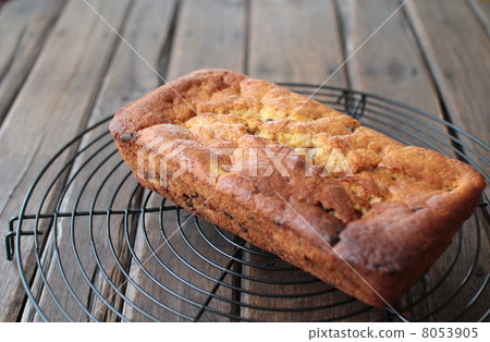 自製香蕉巧克力碎磅蛋糕 自製香蕉巧克力碎磅蛋糕 8053905