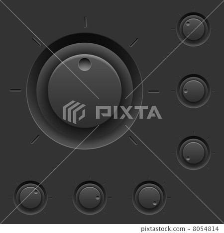 Black control pane Black control pane 8054814