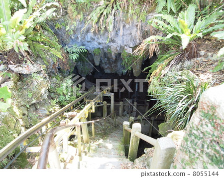 沖繩·Kinuta洞穴入口 8055144