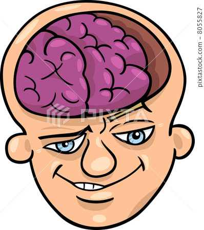brainy man cartoon brainy man cartoon 8055827