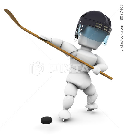 Ice hockey player 8057407