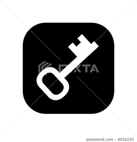 Key mark - Stock Illustration [8058285] - PIXTA