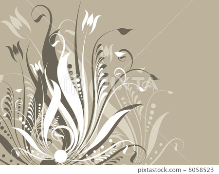 Abstract floral background 8058523