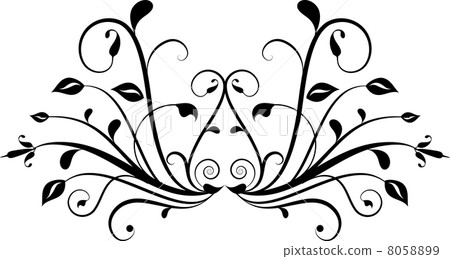 Decorative floral background Decorative floral background 8058899