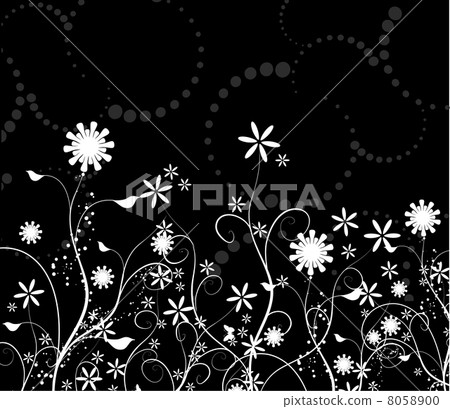 Abstract floral background Abstract floral background 8058900