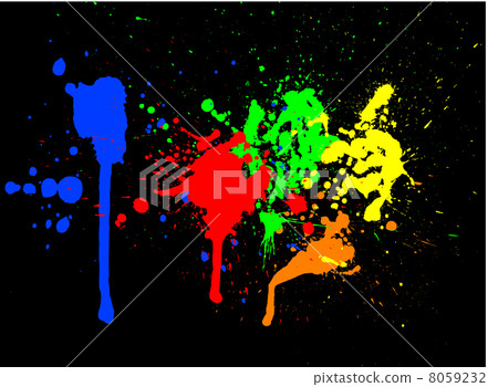 Paint splats Paint splats 8059232