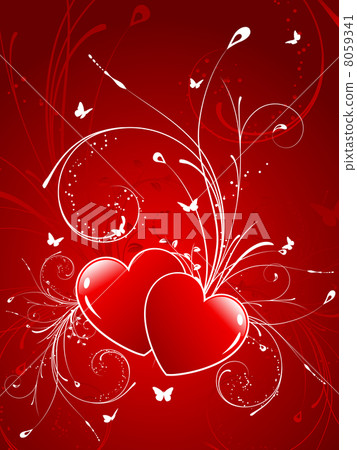 decorative hearts 8059341